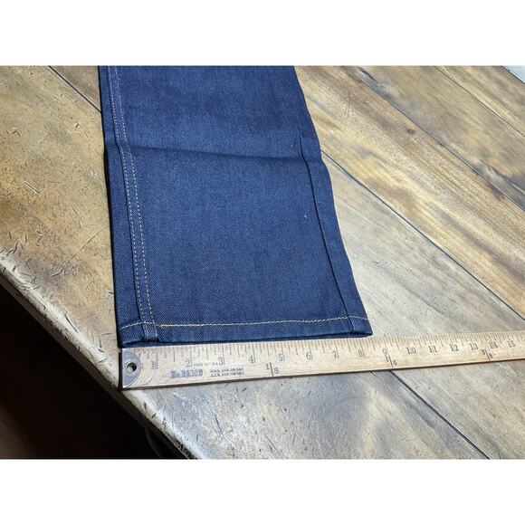 Levi's Men's Classic 505 Regular Fit Jean Straight Leg Dark Blue 36x34 NWT - Picture 11 of 12